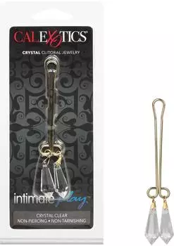 CalExotics Crystal Clitoral Jewelry Transparent