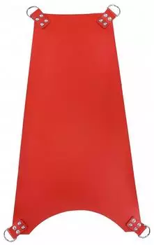 Mr. Sling Adjusted Leather Sling Sexschaukel Rot