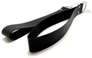 Mr. Sling Leather Sling Loops Sexschaukel Schwarz 2 teilig