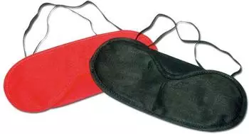 Cottelli Collection Set Augenmasken 2er rot/schwarz