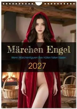 Calvendo M&auml;rchen Engel Wandkalender 2027 DIN A4 hoch, Monatskalender
