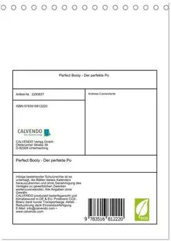Calvendo Perfect Booty - Der perfekte Po Tischkalender 2027, DIN A5 hoch