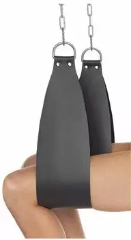 Rimba Beinhalter mit D-Ringen Schwarz