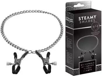 Steamy Shades Adjustable Alligator Nipple Clamps