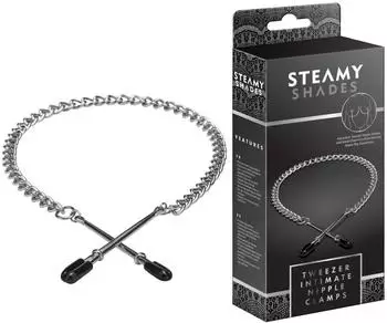 Steamy Shades Tweezer Intimate Nipple Clamps