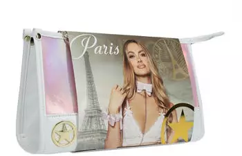 Ouch! Paris Collection Bondage-Set mit Tasche, 10-teilig, pink