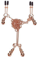Fifty Shades of Grey Metallkette mit Klammern in Ros&eacute;goldton All Sensation 70...