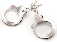 Fifty Shades of Grey: You. Are. Mine. Handschellen, silber, Fetisch > BDSM...