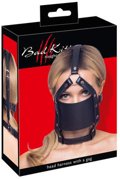 Bad Kitty Head harness with a gag