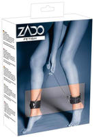 ZADO - Lederfesseln f&uuml;r die Kn&ouml;chel (schwarz)