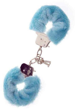 Dreamtoys Handcuffs With Plush Blue