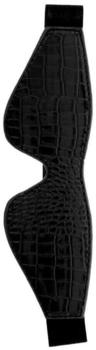 Dreamtoys Blaze Blindfold Croco Black