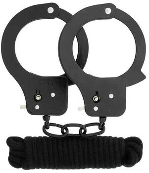 Dreamtoys All Time Favorites Metal Cuffs and Rope 3m