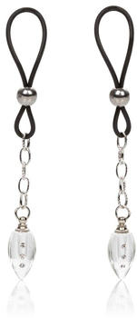 CalExotics Nipple Jewel Crystal Teardrop Silver