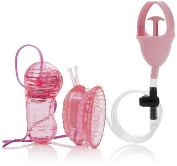 CalExotics Butterfly Clitoral Pump Pink