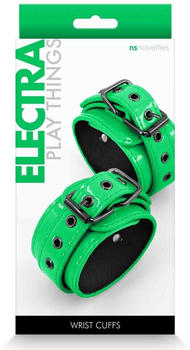 NS Novelties Electra Wrist Cuffs Green