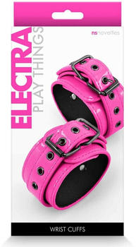 NS Novelties Electra Wrist Cuffs Pink