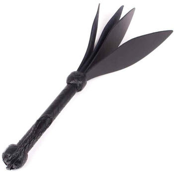 Kiotos 3-Fold Spade Slaper Black Leather
