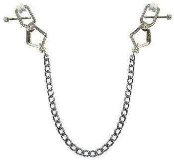 Kiotos Metal Alligator Clip "special" with chain Silver