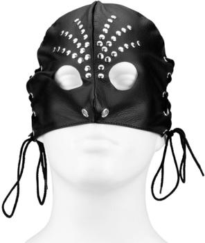Rimba Leder-Maske mit runden Cut Outs