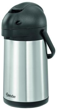 Bartscher Thermoskanne 1,9L-ST 190117 Edelstahl Pumpkanne silber 1,9 Liter