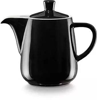 Melitta Pozellankanne Schwarz 0,6 L Kanne (224456)