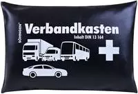 Kfz Verbandskasten Schwarz Verbandskasten Inkl. F&uuml;llung Nach Din 13164 -...