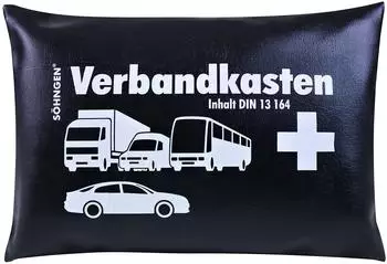 Söhngen KFZ-Verbandkissen DIN 13164 schwarz