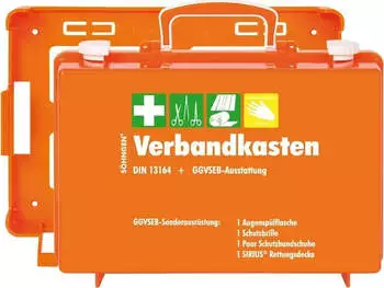 Söhngen KFZ-Verbandkasten SN-CD orange DIN 13164 GGVSEB (0301012)