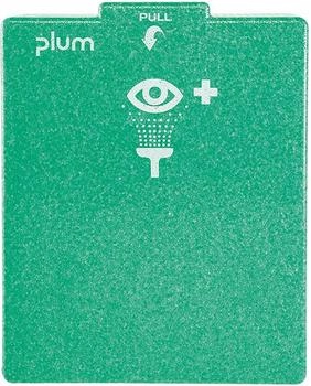 Plum Augenspülwandbox unbefüllt aus Polystyrol mit Spiegel (4651)
