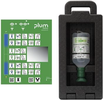 Plum Augenspülwandbox iBox 1 mit Sichtfenster und Tragegriff, 500 ml 0,9 % NaCl (4902)