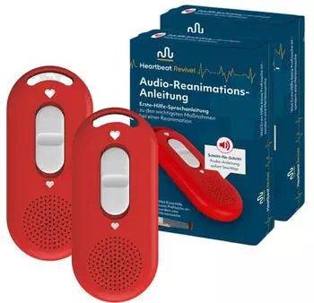 Heartbeat Revivel Audio-Reanimations-Anleitung 2 Stk.