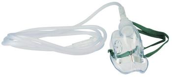 SANISMART Sauerstoffmaske mit Sicherheitsschlauch in 2 Größen