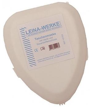 Leina-Werke Taschen-Beatmungsmaske weiß