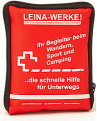 Leina-Werke Erste Hilfe Reise-Set rot