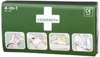 CEDERROTH Universalverband 4-in-1 Blutstiller 1Kompresse+2Binden