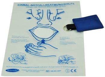 Gramm medical Actiomedic MediSave Notfall-Beatmungstuch mit Schlüsselanhänger