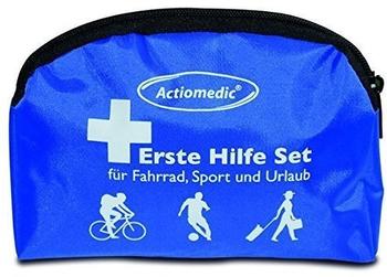 Actiomedic Fahrrad- und Feizeit-Verbandtasche, blau