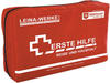 LEINA-WERKE REF 81346 Erste-Hilfe Reise- und Haushalt-Set, 27-teilig, rot