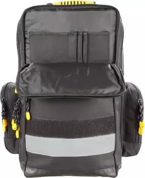SANISMART Notfallrucksack MEDICUS M Schwarz Nylon 48 x 35 x 23 cm
