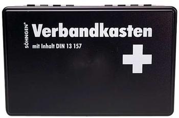 Söhngen Verbandkasten Kiel KU Standard schwarz gefüllt DIN 13157