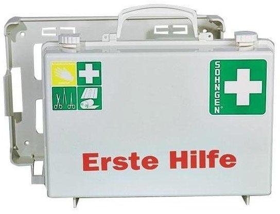 Söhngen Erste-Hilfe-Koffer SN-CD Norm weiß mit Füllung DIN 13157