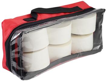 Sanismart Modultasche Nylon 23 x 10 x 8 cm in 5 Farben wasserabweisend und robust [Farben: Rot]