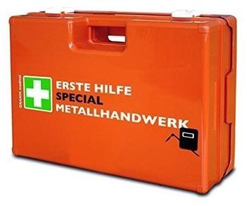Gramm medical Verbandkoffer Special Metallhandwerk mit Inhalt DIN 13 157 + Zusatzausstattung