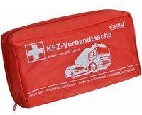 Kalff Erste-Hilfe-Tasche Kompakt, nach DIN 13164 gef&uuml;llt, rot, f&uuml;r KFZ