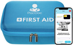 PocDoc Premium Intelligenter Verbandkasten mit App