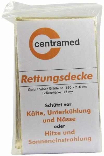 Büttner-Frank Rettungsdecke Gold/Silber 160X220 Cm