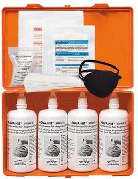 Söhngen Aqua Nit Box Augensofortspülung mit Wandhalterung (4x250ml)