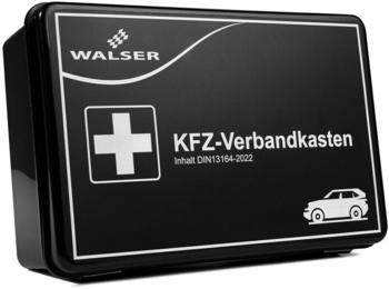 Walser KFZ-Verbandskasten schwarz nach DIN 13164:2022