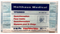 Holthaus Ypsimed Gesichtsmasken für Verbandskasten (2 Stk.)
